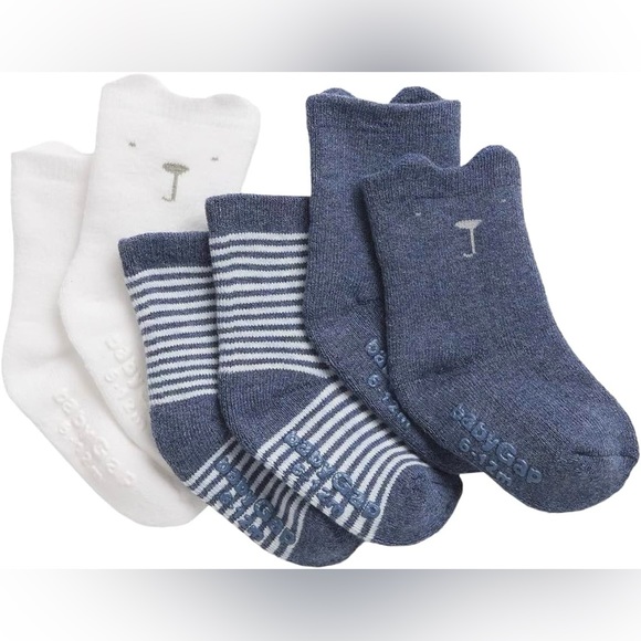 Brand New With Tags Gap 3-Pack Baby Socks 🧦 - Picture 1 of 5